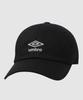 UMBRO Базовая хлопковая кепка-бейсболка Черная Ur123Ccp11