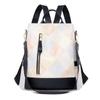 Contrast Color Backpack Women Large Capacity Travel Backpack