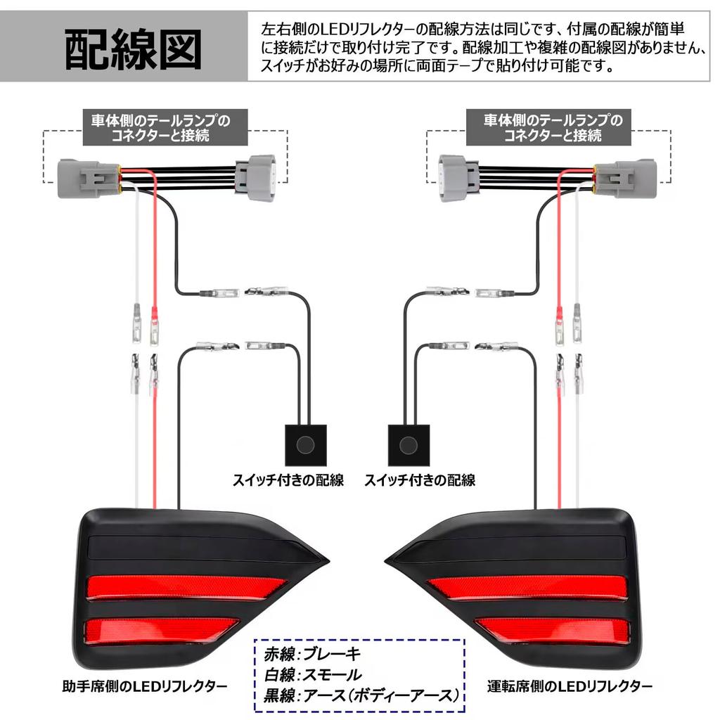OPPLIGHT 90 Серия Светодиодные Кастомные Детали для 90 Техосмотра Транспортного Средства с OEM Отражателем Стоп-сигнал и Габаритный Огонь Задний Светодиодный Отражатель OEM Без Модификаций Комплект из 2