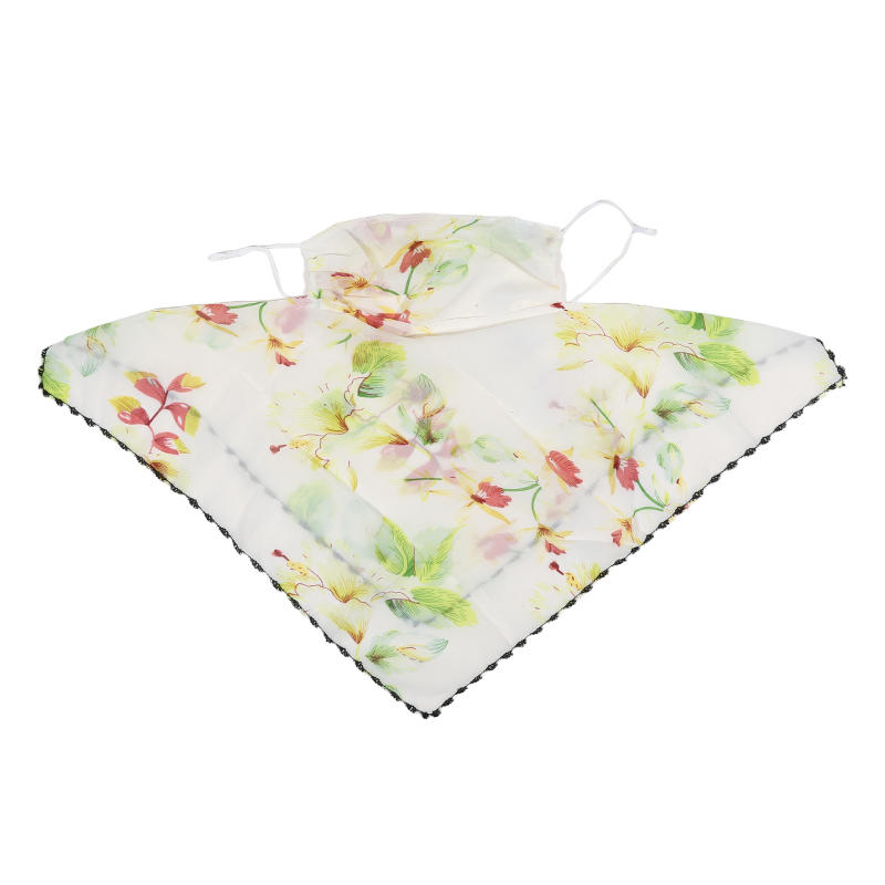 Scarf For Women Sun UV Protection Hiking Neck Scarf Outdoor Triangular Scarf Sunscreen Veil Ice Silk Mask Face Cover
