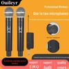 Wireless Dual Microphone Set for Karaoke, Stage, Home, and Outdoor Events