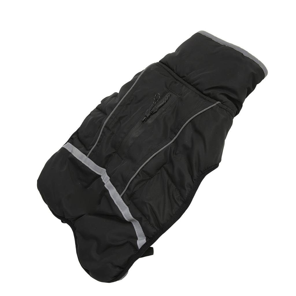 Плюшевый ошейник для домашних животных, теплая куртка из хлопка, светоотражающая, водонепроницаемая, свободная, для собак, осень-зима, для маленьких