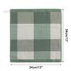 Uxcell Кухня Кухня Клетчатый Набор Хлопковых Подвесных Быстросохнущих Зеленых Полотенец, Салфеток, Тканей, Узор, 100% Хлопок, 6, 3434см, Салфетки,