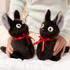 Новая Колдунья Маленький Черный Кот Каваи Мягкая Плюшевая Игрушка Ручной Работы Кукла Мультяшная Аниме Черная Колдунья Кот JiJi Плюшевые Игрушки Подарок Ребенку