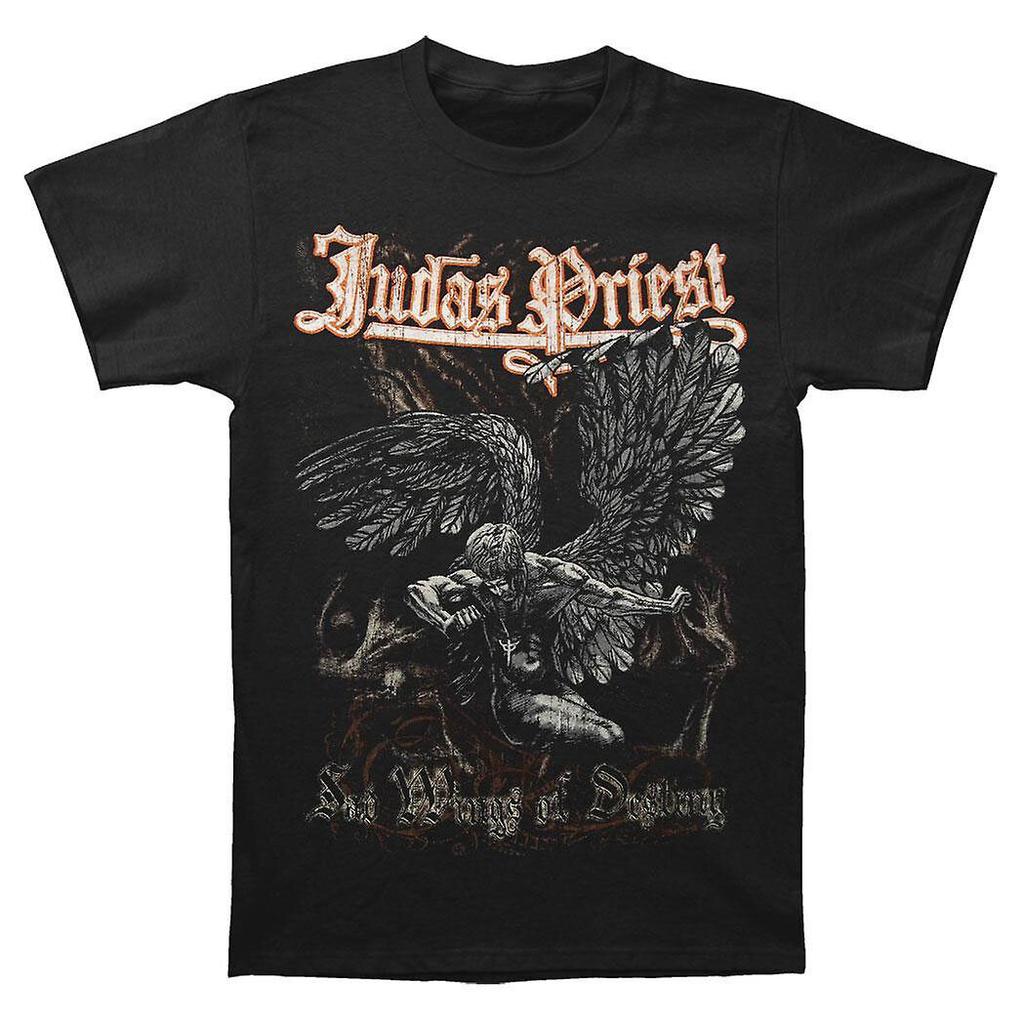 Футболка Judas Priest Sad Wings Band Новая Черная Официальная