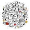 64 Cute Snoopy Anime Waterproof Snoopy Character Stickers for Club and Unofficial Stickers, Suitcases, Motorcycles, Helmets, Activities, More.