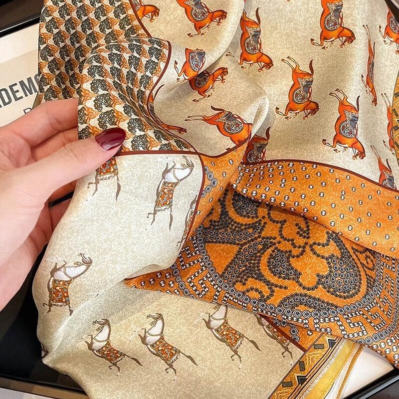 Splendorous Treasures Silk Scarf