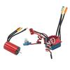 Бесщеточный двигатель 4600KV и S35A ESC, алюминиевый сплав, высокоточный бесщеточный двигатель с ESC для радиоуправляемых машин