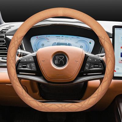 Универсальная 38 см накладка на руль автомобиля D-типа, замшевая, нескользящая, с усилителем, для BYD Tang DMI DMP Qin Plus Song pro Han DM-I EV