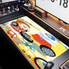 Bread Thief Theme Premium Non-slip Mouse Pad with Stitched Edges,Durable Rubber Material,for Desktop & Gaming Great Gifts