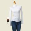 Simple Basic Turtleneck Slim Knit Base Long Sleeve Niche Fashion Inner Wear Slimming Korean Series Autumn and Winter Top