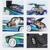 1:24 Mercedes-Benz 300SL Classic Car Electroplated Version Alloy Car Diecast Metal Model Trendy Display Ornament Kids Toys C403