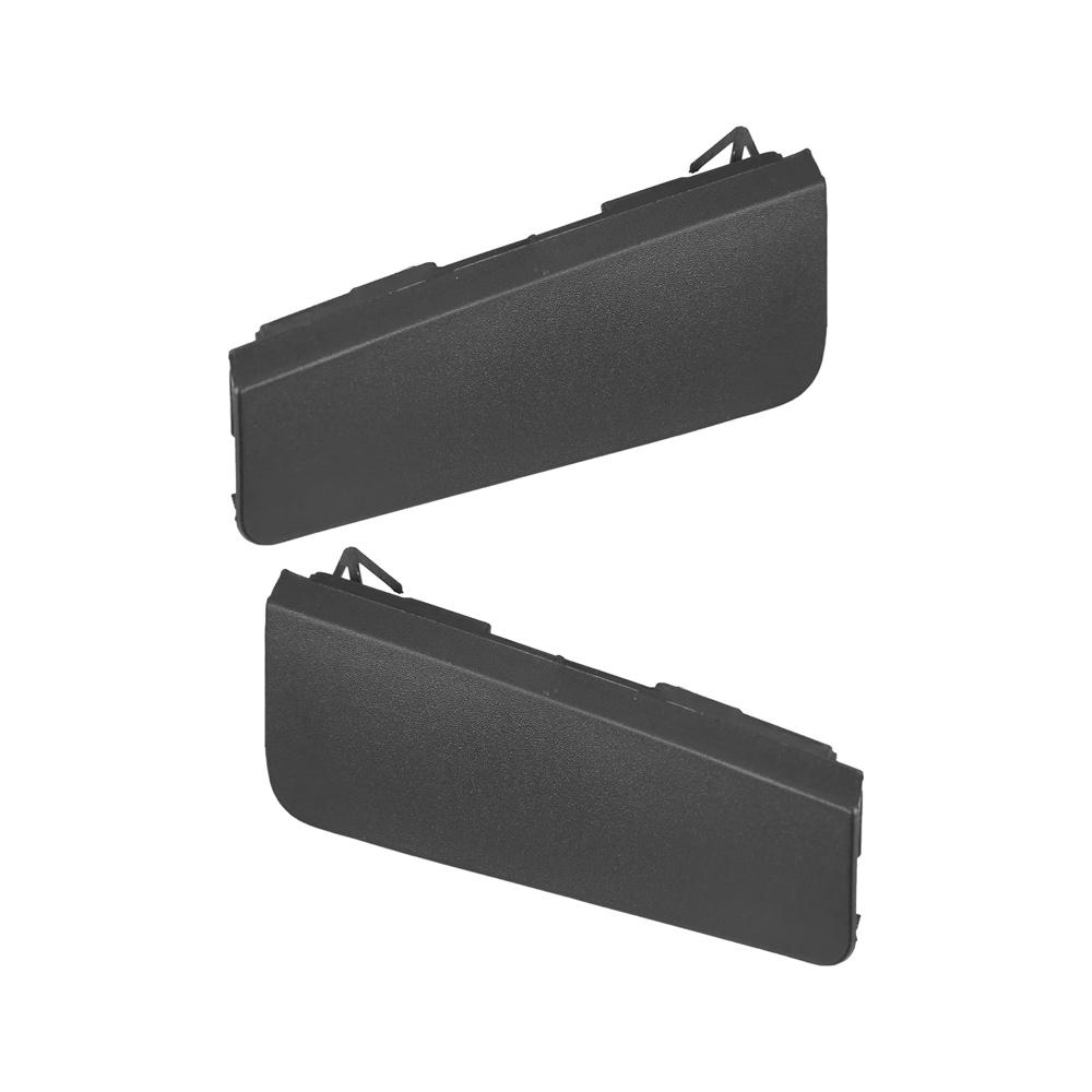 For 2019-2023 Toyota RAV4 LE Front Bumper Tow Hook Cover Caps Black Plastic 4PCS