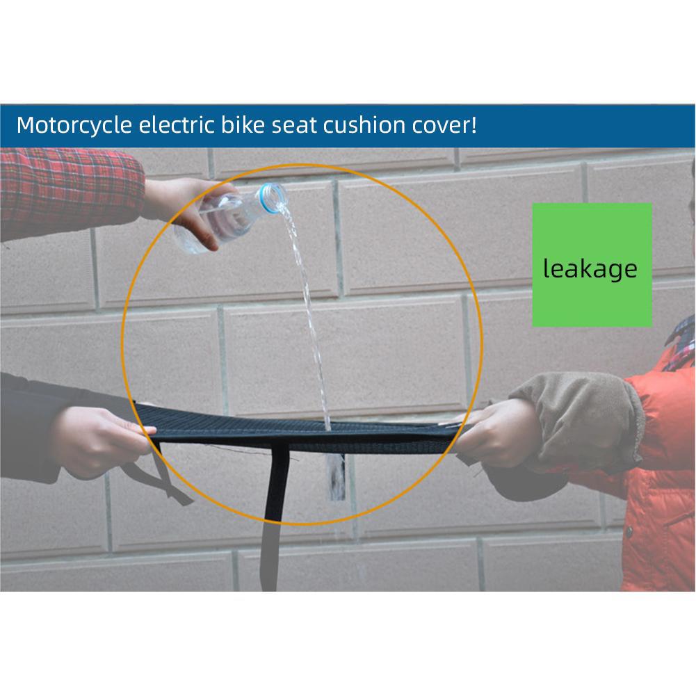 Мотоциклетная 3D сетчатая ткань противоскользящая накладка на сиденье скутера чехол на сиденье электровелосипеда летние дышащие чехлы сетчатая подушка чехол