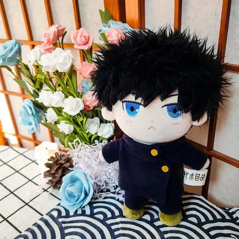 Плюшевые игрушки Jujutsu Kaisen 20 см, мягкие набивные куклы, Годжо, Сукуна, Итадори, Мегуми, Инумаки, милый подарок для детей