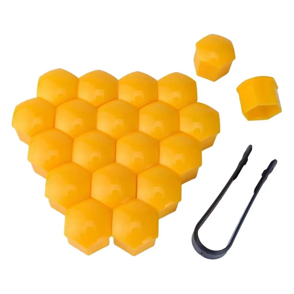 17 мм/19 мм/21 мм 20 шт. колпачки для колесных гаек автомобиля, защитные крышки, колпачки для винтов ступицы, черная крышка для болтов с гайками для автомобильных шин, украшение для шин