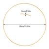 Dream Catcher Garland Round Rings Metal Flowers Hoop Gold Centerpiece Decoration DIY Christmas