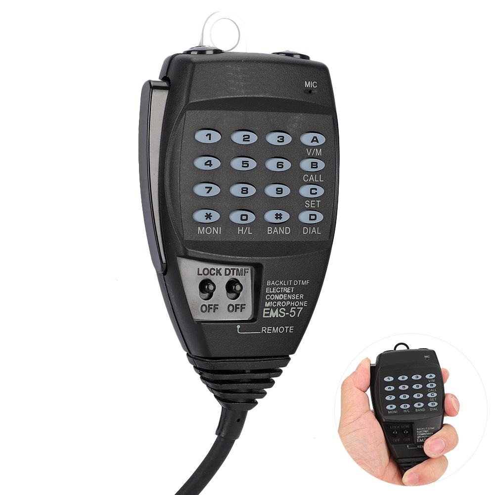 EMS‑57 DTMF 8Pin ручной микрофон для Alinco DR‑135 DR‑635 DR‑435 DR‑235 микрофон с клавиатурой