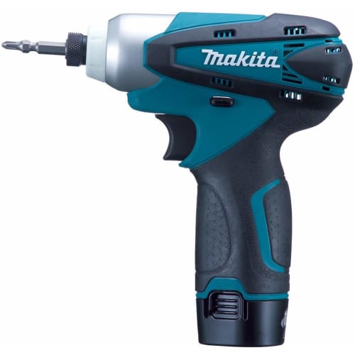 Аккумуляторный ударный гайковерт Makita 10,8 В 1,3 Ач синий с 2 батареями TD090DWX