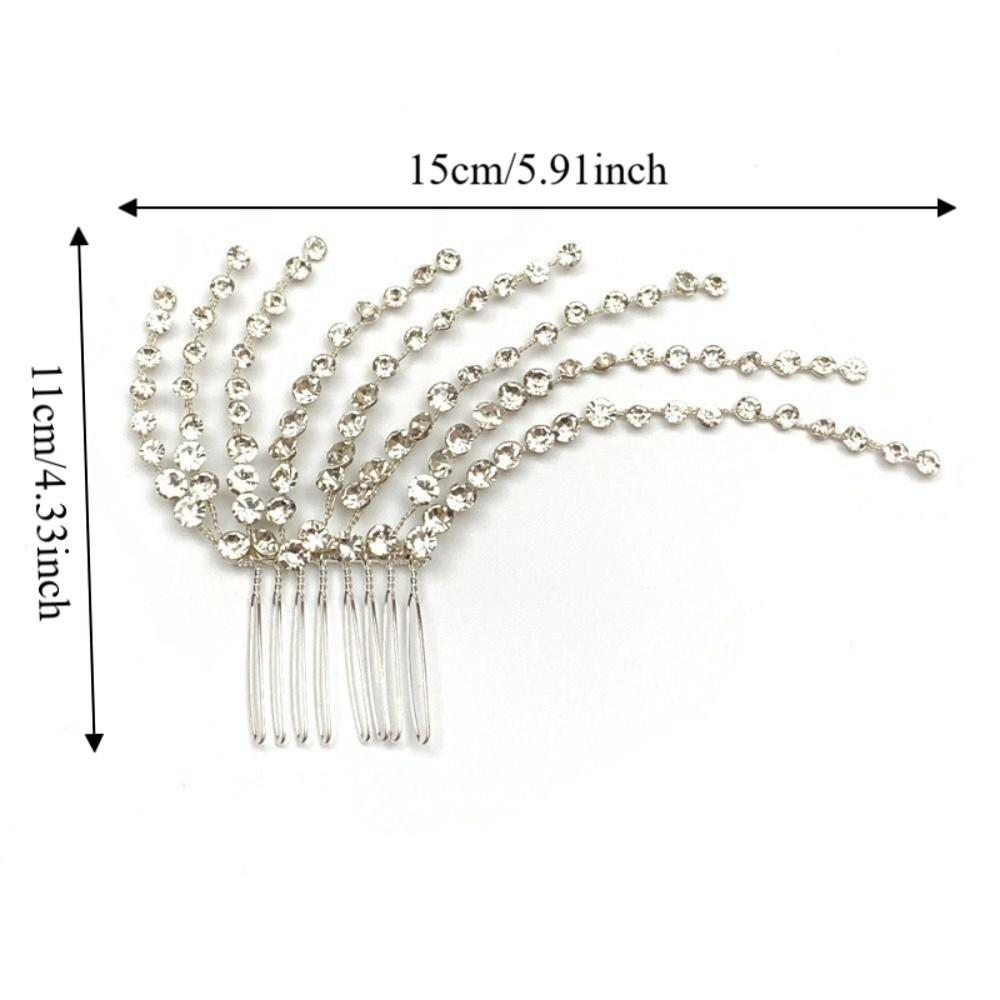 Elegant Wedding Headband Handmade Wedding Hair Accessories Bride Crown Tiaras Wedding Ceremony