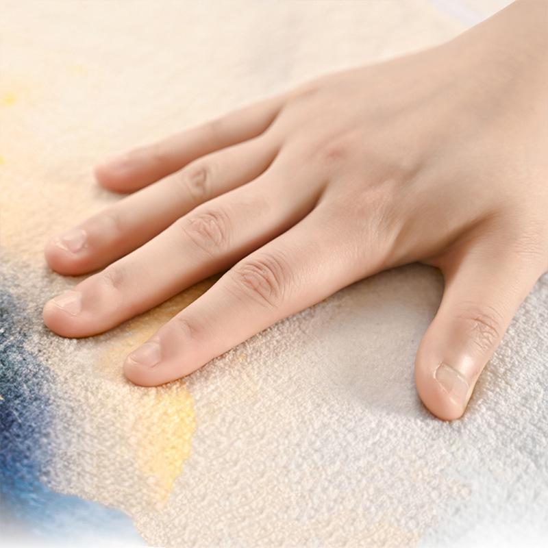 Мраморные бытовые впитывающие коврики для ванной комнаты, легкие роскошные, высококачественные нескользящие коврики для унитаза из искусственного кашемира