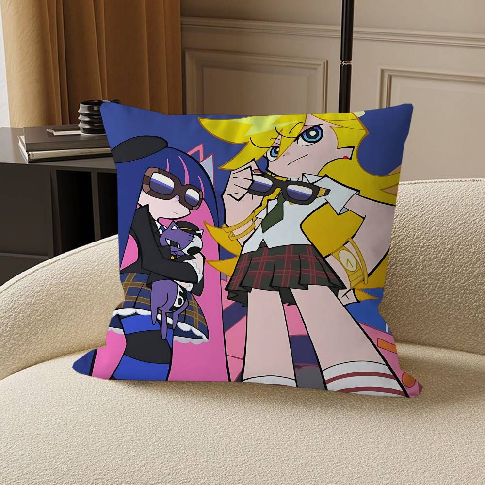 Мультяшная наволочка-подушка P-Panty-Stocking 30x50 Полиэстер Подушки для дивана Декоративные накидные подушки Домашний декор Наволочка