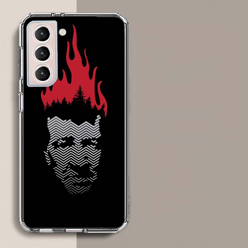 Twin Peaks Fire Walk With Me Phone Case For Samsung A16 A26 A36 A56 A17 A15 A25 A35 A55 A14 A24 A34 A54 A04S A05S Galaxy Note 20