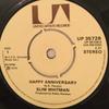 7inch Record SLIM WHITMAN - Happy Anniversary UP35728 United Artists  1974 UK Rock Used