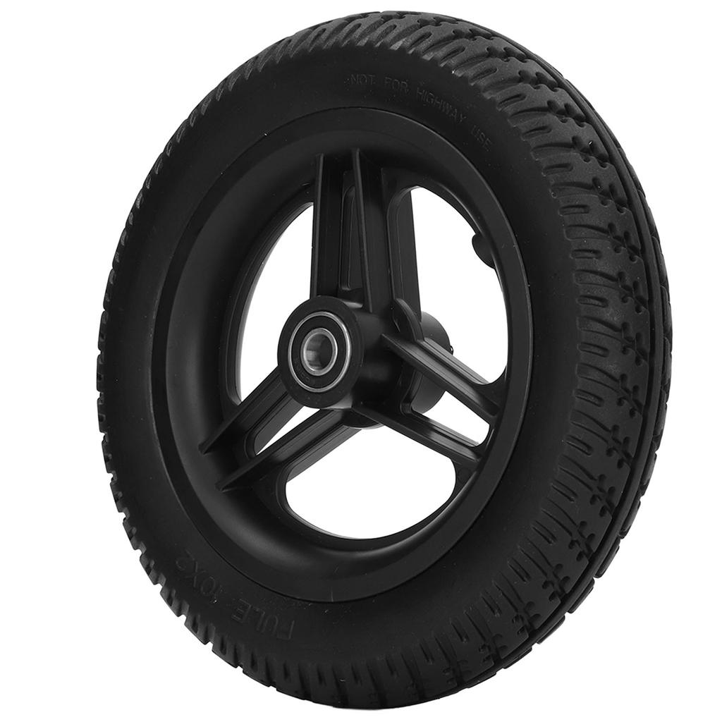 Переднее колесо для инвалидной коляски 10x2 дюйма, полиуретановое твердое колесо для ходунков, сменное колесо