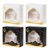 1/4pcs Eid Mubarak Cake Box Ramadan Kareem Muffin Cupcake Packing Boxes 2025 Islamic Muslim Party Decor Supplies Candy Gift Bag