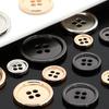 Универсальные круглые металлические пуговицы для мужских и женских костюмов, пальто, ветровок и рубашек