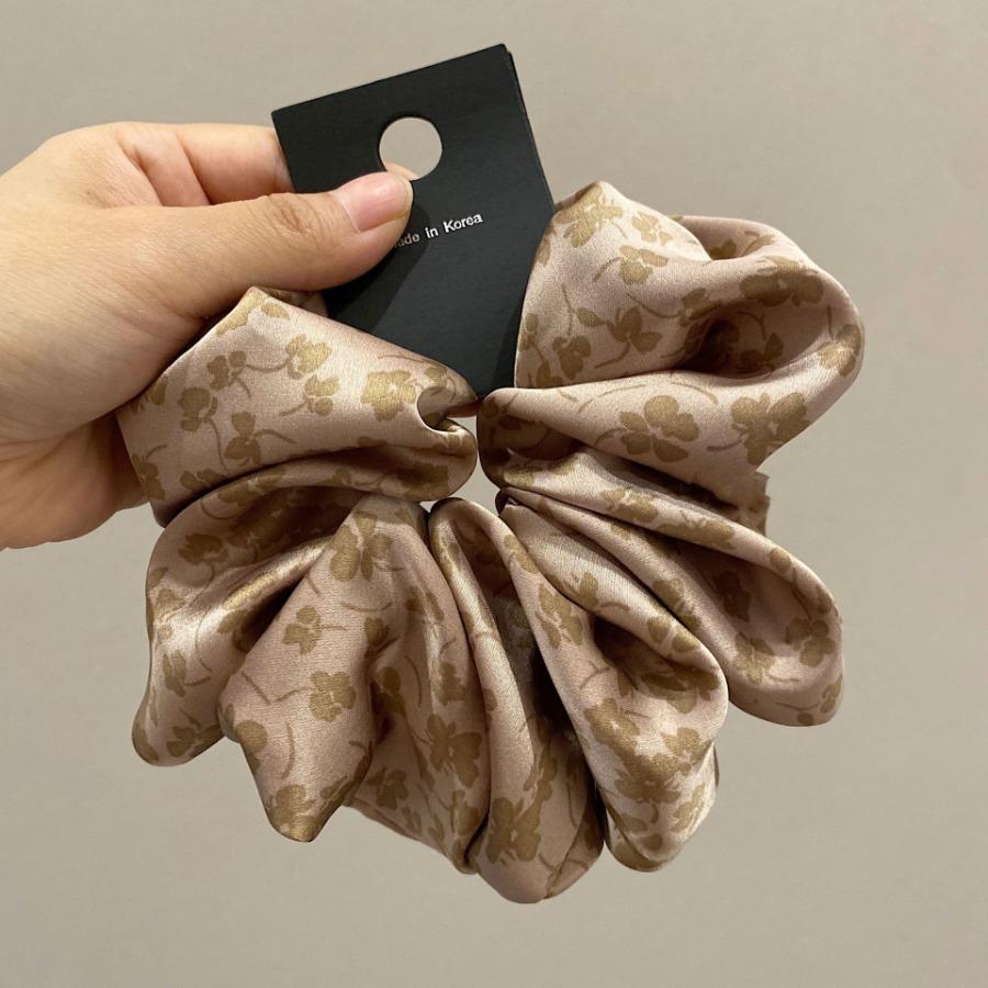 Lady Charm Oversize Hair Band Girl Large Hair Ties Elastic Scrunchies For Women Ponytail Hairstyle Rubber Band Accessories