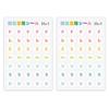 Musical Piano Keyboard Electronic Musical Notes Keyboard Musical Electronic Glockenspiel Sheets X 2 Do-re-mi Stickers, Scale, Stickers, Keyboard,