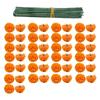 50Pcs Marigold Artificial Flower for Diwali Home Decor DIY Wreath Garland Craft Wedding Party