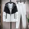 Men's Sportswear Suit Plus Size Plus Size Casual Jacket Two Piece Set