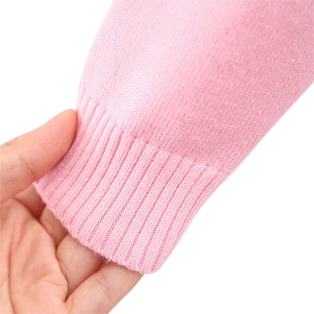 Осенние детские кардиганы для девочек, свитера, детский вязаный свитер с длинными рукавами, милая верхняя одежда, пальто для маленьких девочек, детская трикотажная куртка