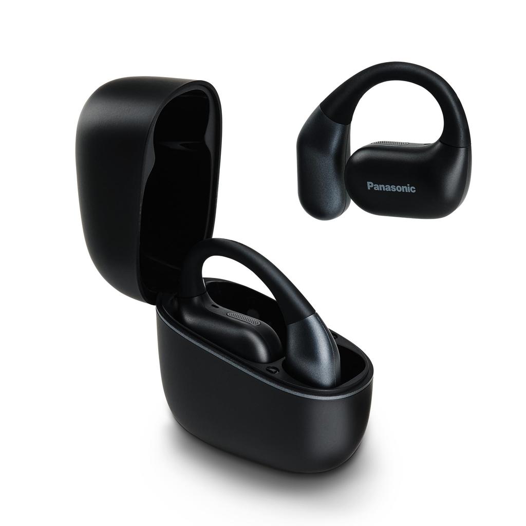 Panasonic Wireless Open Black Earphones, Type, Multipoint, RB-F10D-K