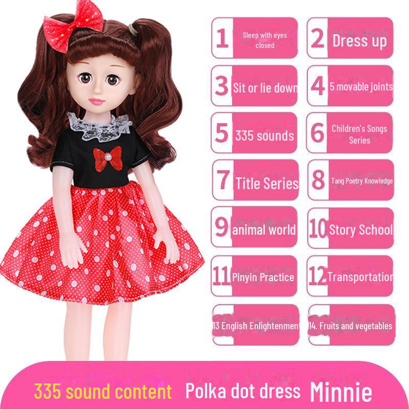 Интерактивная умная кукла-принцесса подарочный набор для девочек