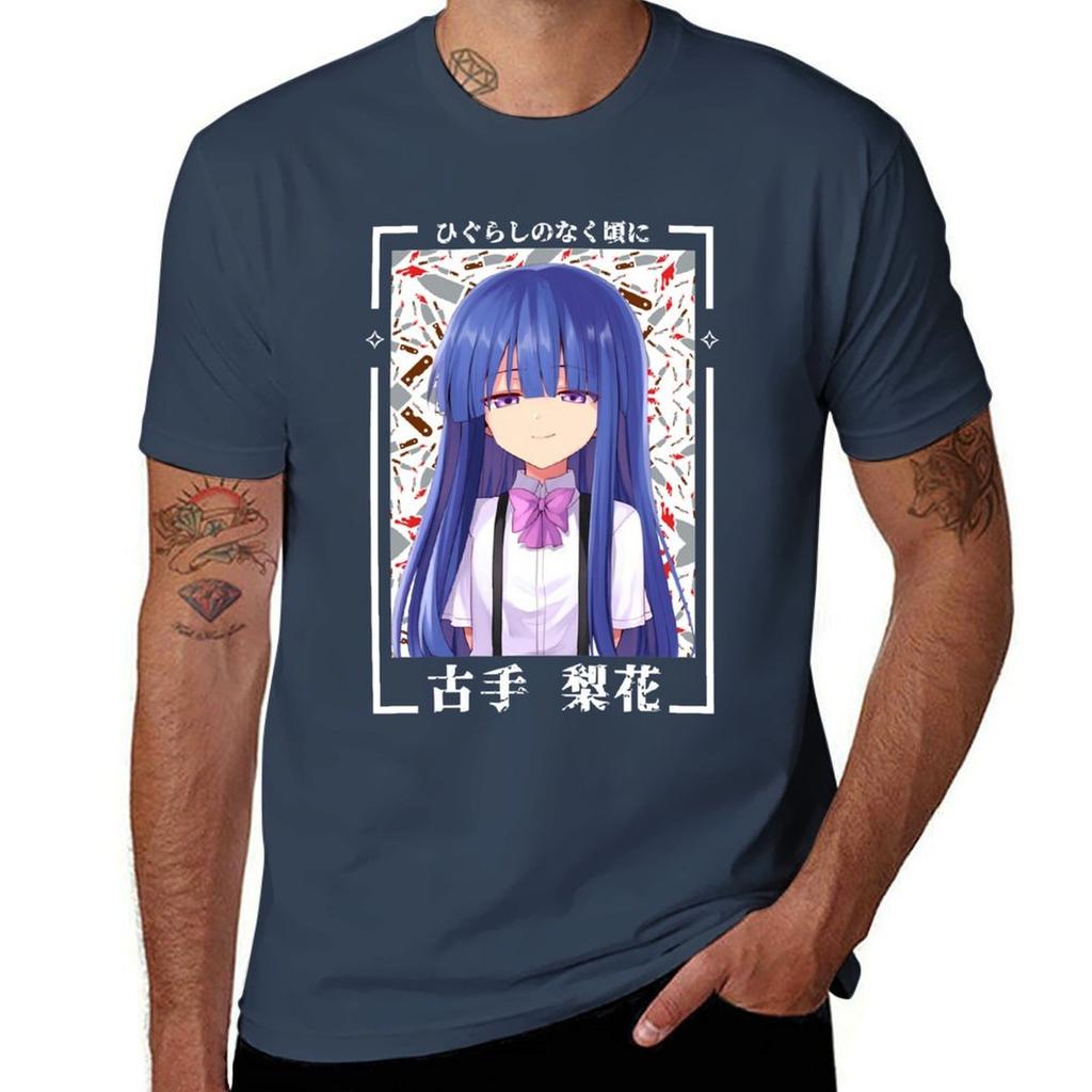 Furude Rika Psycho (Higurashi When They Cry) TShirt g Unisex t shirts for Unisex cotton t shirt Unisex TShirt