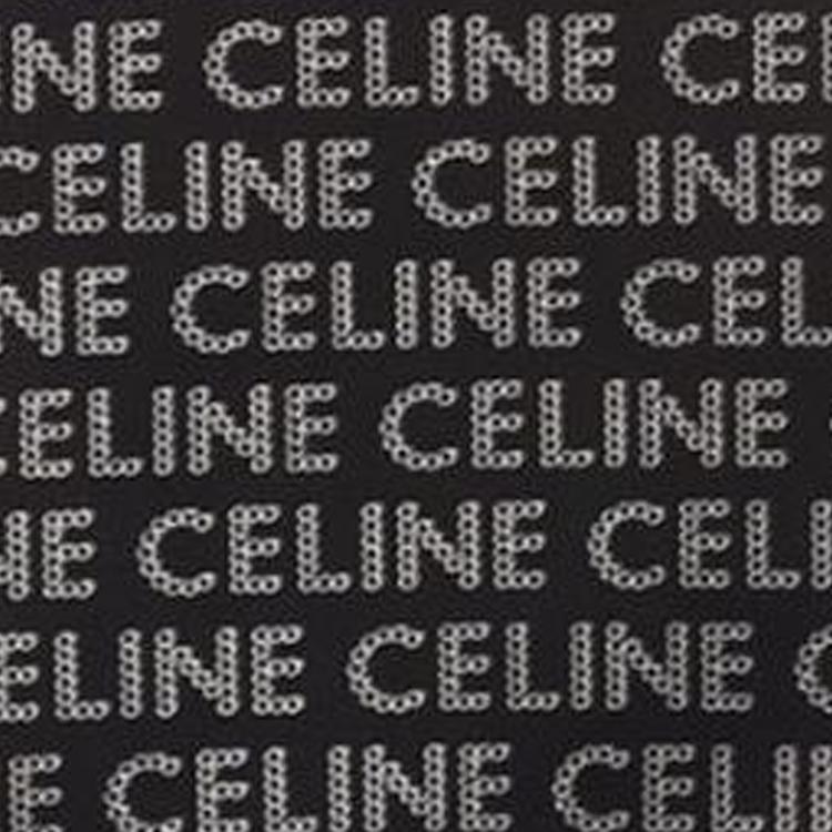 Celine Squared Purse Black Men Pouches 10K743FGH-38SI