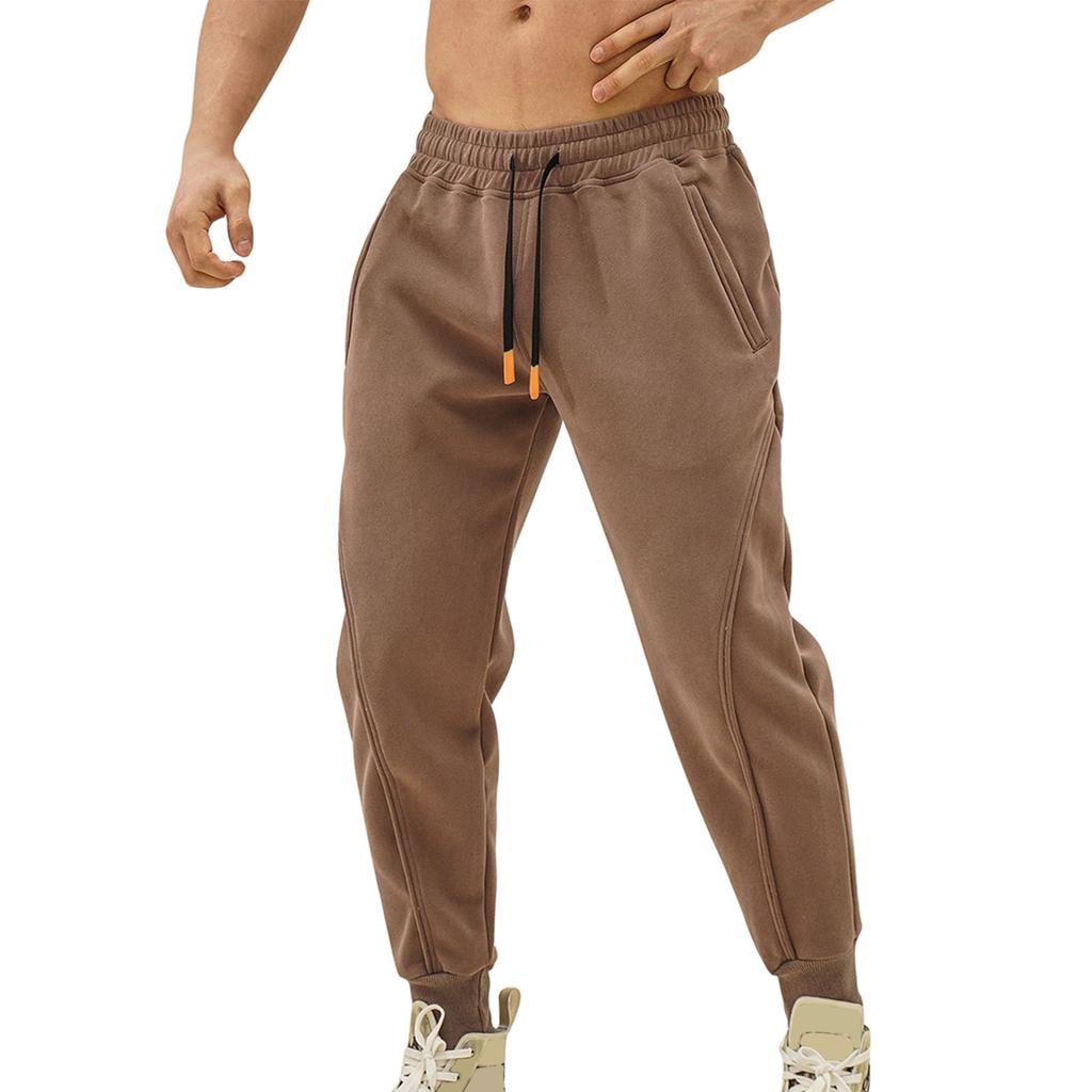 Повседневные спортивные брюки, мужские свободные леггинсы с длинными вставками, тренировочные брюки для бега и фитнеса