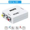Hdmi To AV Converter AV To Hdmi-compatible Adapter Switcher HD 1080P Converter Support NTSC PAL Output For PC HDTV Projector