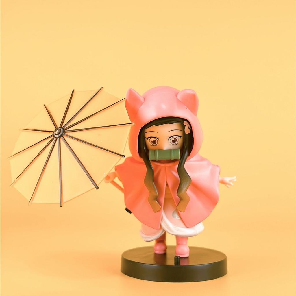 Ghost Destroyer'S Blade Q Edition 6 Meiyu Series Tanjiro, Inosuke My Wife Shanyi Butterfly Shinobu Tomioka Figure