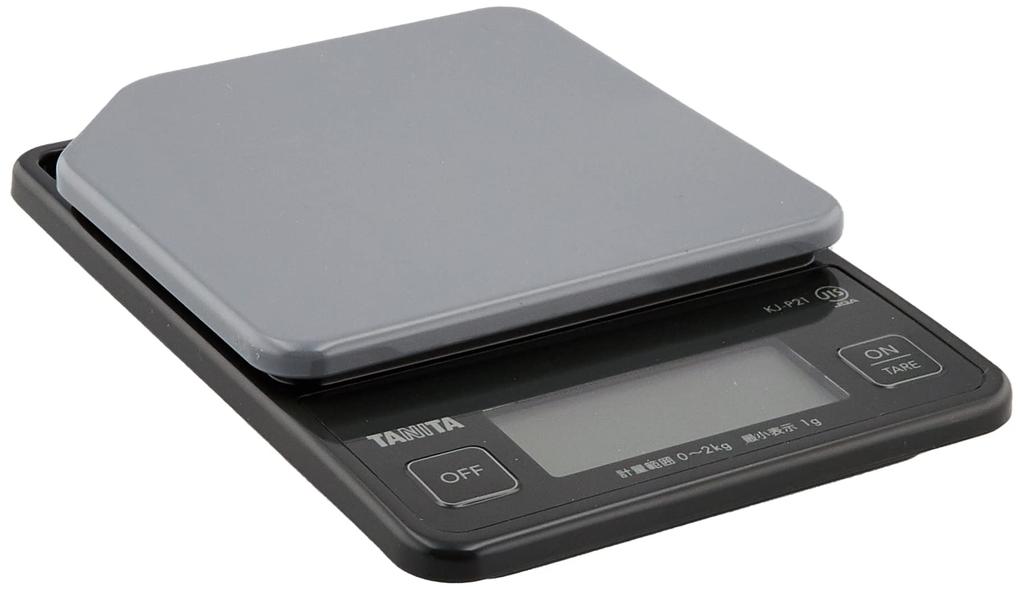 Tanita Digital Cooking Maximum Weighing Minimum Display 1g Scale, Gray, 2kg,