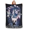 Hollow Knight Хорнет Экшен-приключение Пледы Супермягкий Фланелевый Плед для Дома Спальни Офиса Покрывала Постельное белье Одеяло