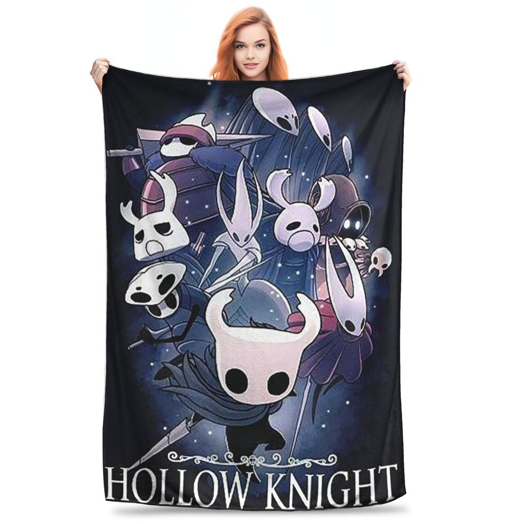 Hollow Knight Хорнет Экшен-приключение Пледы Супермягкий Фланелевый Плед для Дома Спальни Офиса Покрывала Постельное белье Одеяло