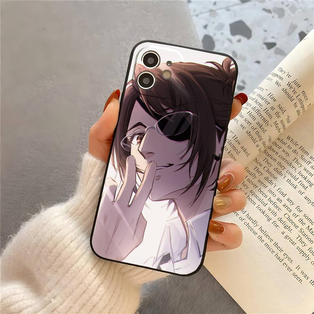 Чехол для телефона Hange Zoe Аниме Атака Титанов Для IPhone 17 Air 16 15 14 13 Pro Max 11 12 Черный Силиконовый Чехол