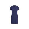 Polo SS23 Solid Color Logo Embroidered Short Sleeve Dress Women Dresses Deep-Blue 211662032-003