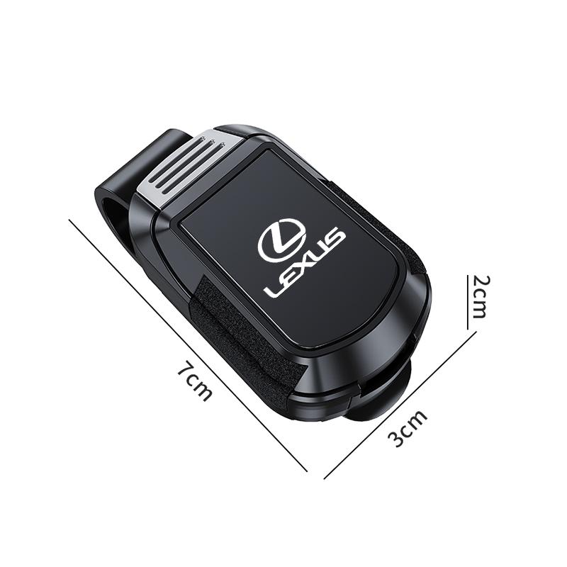 Lexus Car Sun Visor Glasses Clip Sunglasses Storage Bracket For Lexus F SPORT ES RX NX LS UX LM LX GX LC RZ IS CT GS RC HS LBX ADZ1