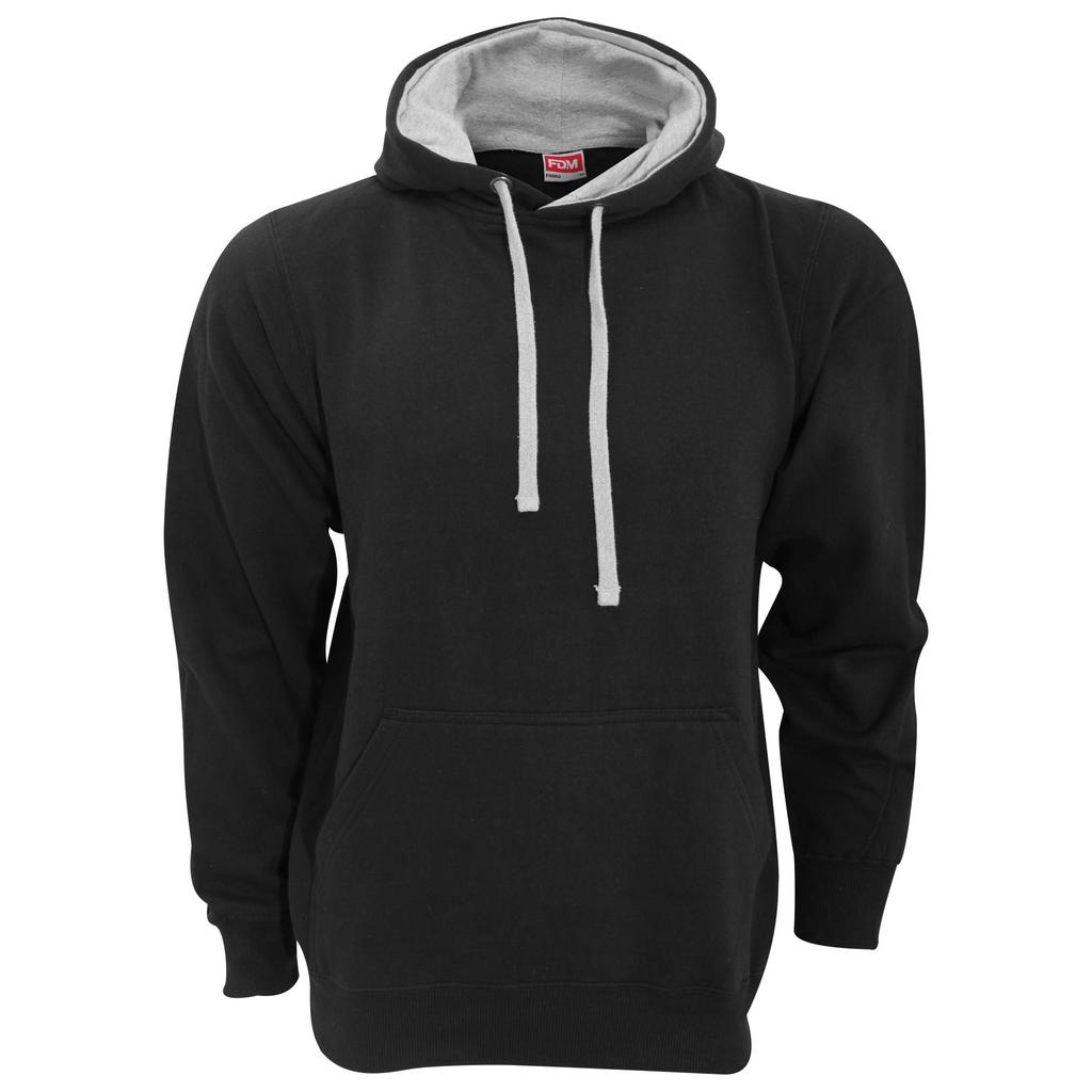 FDM Unisex Contrast Hooded Sweatshirt / Hoodie (300 GSM)
